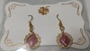 【グッズ】ピアス(ゴールド・ピンク)