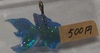 【グッズ】ペンダントヘッド(金魚型・ブルー)