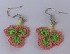 【グッズ】ピンククローバーのピアス